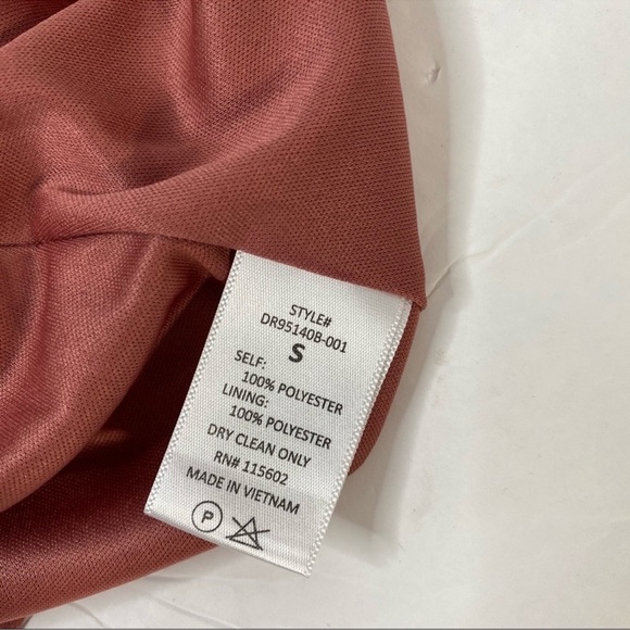 Lush Elly Wrap Dress Withered Rose - Picture 9 of 13